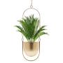 Hoobbii Hanging Planter-Metal Plant Hanger, Simple Modern Planter, Hanging Planters for Indoor Plants, Home Decoration Hanging Flower Pot