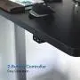 Flexispot Standing Desk 48 x 30 Inches Height Adjustable Desk Electric Sit Stand Desk Home Office Desks Whole-Piece Desk Board (Black Frame + 48 in Blacktop) Flexispot Standing Desk 48 x 30 Inches Height Adjustable Desk Electric Sit Stand Desk Home Office Desks Whole-Piece Desk Board (Black Frame + 48 in Blacktop)