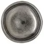 Bezelry 12 Pieces Rustic Round Metal Shank Buttons. 23mm (7/8 inch) (Gray Silver)