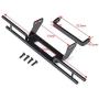 RCLions Metal Rear Bumper Protection Bar for TRX-6 6x6 1/10 RC Crawler Car