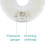 Polymaker PolyMax PLA 3D Printer Filament, fits Most FDM Printer, 3D Printing Filament. PolyMax PLA (1.75, 750g) True Black