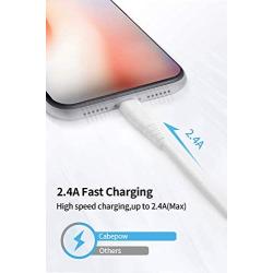 5Pack 1ft Darck Green Lightning Cable，iPhone Chargers to USB A Charging Cable Compatible with iPhone 11 Xs Max XR X 8 Plus 7 Plus 6 Plus