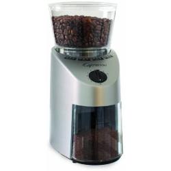 Capresso Infinity Conical Burr Grinder, Brushed Silver