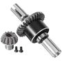 lahomia Wltoys 12428 12423 12429 RC Car Metal Upgrade Differential, Gear Spare Parts - Metal, Front Differential