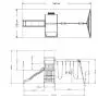 Backyard Discovery Belmont All Cedar Wood Playset Swing Set Backyard Discovery Belmont All Cedar Wood Playset Swing Set