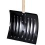 True Temper 1640700 Steel Snow Shovel with D-Grip Hardwood Handle 18 Inch