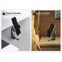 Metal Phone Tripod Mount with Cold Shoe,Woohoto 360 Phone Tripod Holder Adapter,Desktop Cell Phone Stand, Compatible with iPhone 12 Tripod Mount Sumsung Smartphone, Video Live Streaming Rig Metal Phone Tripod Mount with Cold Shoe,Woohoto 360 Phone Tripod Holder Adapter,Desktop Cell Phone Stand, Compatible with iPhone 12 Tripod Mount Sumsung Smartphone, Video Live Streaming Rig