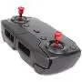 Tineer Remote Controller Parts, 1 Pair CNC Aluminum Transmitter Joystick Thumb Stick Non-Slip Rocker for DJI Mavic Air Drone (Red)