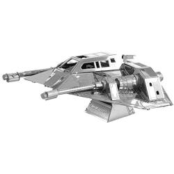 Metal Earth 3D Model Kits Star Wars Set of 4 Snowspeeder - Imperial Shuttle - Slave 1 - AT-ST