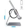 Apple Watch Stand, OMOTON 2 in 1 Universal Desktop Stand Holder for iPhone and Apple Watch Series 5/4/3/2/1 (Both 38mm/40mm/42mm/44mm) (Grey)