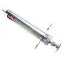 EatingBiting 10ml Reusable Stainless Steel Hypodermic Veterinary Animal Syringe Glass for Lab/Stainless Steel/Simple Structure/with Locking Screws Simple Operation EatingBiting 10ml Reusable Stainless Steel Hypodermic Veterinary Animal Syringe Glass for Lab/Stainless Steel/Simple Structure/with Locking Screws Simple Operation