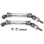 2PCS 1/10 RC Car Front Drive Shaft CVD Transmission Axle Spare Parts Compatible with Traxxas Slash 4X4 RC Truck Accessory( Titanium Gray) 2PCS 1/10 RC Car Front Drive Shaft CVD Transmission Axle Spare Parts Compatible with Traxxas Slash 4X4 RC Truck Accessory( Titanium Gray)