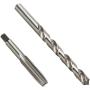 Chicago Latrobe 52580 HT18 High-Speed Steel Jobber Length Drill Bit and Hand Tap Set with Metal Case, Uncoated (Bright) Finish, Wire Size, Letter, Inch, 18-Piece, #6-32 to 1/2''-13 Tap Sizes