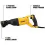 DEWALT Reciprocating Saw, Corded, 12-Amp (DWE305)
