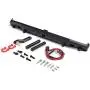 RCLions Metal Rear Bumper with Lights/Shackles/Trailer Hitch for TRX4,SCX10-ii 90046 1/10 RC Crawler Car RCLions Metal Rear Bumper with Lights/Shackles/Trailer Hitch for TRX4,SCX10-ii 90046 1/10 RC Crawler Car