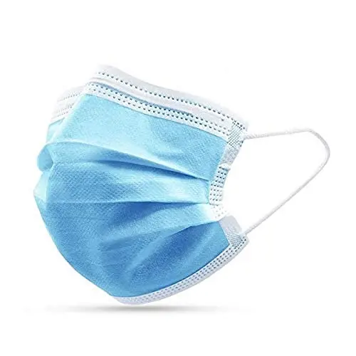 3ply Disposable Face Mask, 50 Count 3ply Disposable Face Mask, 50 Count