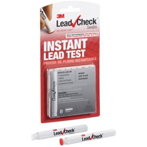 3M - 717834209102DUPE LeadCheck Swabs, Instant Lead Test, 8-Pack