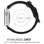 Maxjoy Compatible with Apple Watch Band, 42mm 44mm Nylon Strap Replacement Bands with Metal Clasp Compatible with Apple iWatch SE Series 6 5 4 3 2 1 Sport & Edition, Black