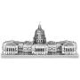 Fascinations Metal Earth 3D Metal Model - US Capitol Building
