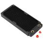 Universal Copper Radiator Heat Sink, Water Liquid Cooling Heat Exchanger for Computer Water Cooling, Beauty Equipment, Industrial Equipment (240mm)