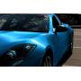 VViViD Metallic Blue Brushed Metal Vinyl Wrap Roll XPO Air Release Technology (10ft x 5ft)