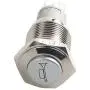 ESUPPORT 12V Car Vehicle White LED Light Momentary Speaker Horn Push Button Metal Switch 16mm ESUPPORT 12V Car Vehicle White LED Light Momentary Speaker Horn Push Button Metal Switch 16mm