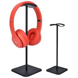 Headphone Stand Hanger 10.6in Bicmice Metal Stable Headset Stand Holder with Silicone Anti-Slip Pad for All Headphones Size (Black)