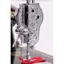 AbabilFly Semi-Industrial Heavy Duty Negrita Sewing Machine 15-91 Bed Size: 14.5x7'' Motor, Pedal & Light, Free Kit
