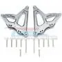 for Traxxas Unlimited Desert Racer 4X4 (#85076-4) Upgrade Parts Aluminum Rear Damper Mount - 1Pr Set Gray Silver for Traxxas Unlimited Desert Racer 4X4 (#85076-4) Upgrade Parts Aluminum Rear Damper Mount - 1Pr Set Gray Silver