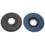 Nisorpa Premium Zirconia Oxide Flap Discs 40 Grit,50 Pack Industrial Abrasive Flapper Wheels Stainless Steel Sanding Discs For Wood Metal Polishing