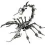 3D Metal Puzzle Scorpion DIY Model Kit, Puzzle Jigsaw Scorpion King 3D Stainless Steel Ornaments 3D Metal Puzzle Scorpion DIY Model Kit, Puzzle Jigsaw Scorpion King 3D Stainless Steel Ornaments