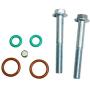 Compatible with 1999.5-2003 Ford 7.3 Powerstroke Diesel Turbo Pedestal+Bolts & Exhaust Housing