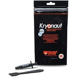 Thermal Grizzly Kryonaut The High Performance Thermal Paste for Cooling All Processors, Graphics Cards and Heat Sinks in Computers and Consoles (1 Gram)