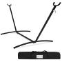 Best Choice Products Portable Heavy-Duty 9ft Steel Hammock Stand w/Carrying Case, Weather-Resistant Finish, 450lb Capacity