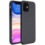 Miracase Liquid Silicone Case Compatible with iPhone 11 6.1 inch(2019), Gel Rubber Full Body Protection Cover Case Drop Protection Case (Black)