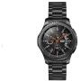 Kartice Metal Band Compatible with Samsung Galaxy Watch 46mm Bands Gear S3 Frontier No Gaps Band, 22mm Solid Stainless Steel No Gap Watch Bands for Galaxy Watch 46mm Gear S3 Classic Bands (Black)