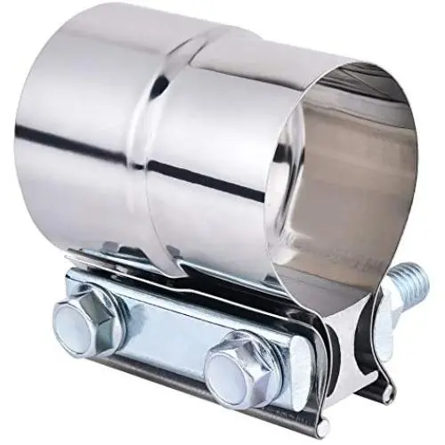 SYKRSS 4.0'' Lap Joint Band Clamp Exhaust Clamps Pipe Repair Parts Stainless Steel SYKRSS 4.0'' Lap Joint Band Clamp Exhaust Clamps Pipe Repair Parts Stainless Steel