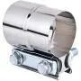 SYKRSS 4.0'' Lap Joint Band Clamp Exhaust Clamps Pipe Repair Parts Stainless Steel SYKRSS 4.0'' Lap Joint Band Clamp Exhaust Clamps Pipe Repair Parts Stainless Steel