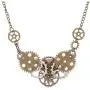 100g (70-80pcs) Mix Skeleton Steampunk Clock Watch Gear Cog Wheel Pendant Charms Jewelry Making DIY Steampunk Gear Pendant Charms Wholesale (4 Color Mixed)
