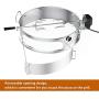 only fire Multi-Purpose Stainless Steel Rotisserie Ring Kit for Weber 22 1/2'' Kettle and Other Similar Grills only fire Multi-Purpose Stainless Steel Rotisserie Ring Kit for Weber 22 1/2'' Kettle and Other Similar Grills