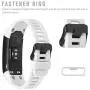Wizvv Compatible Bands Replacement for Garmin Vivosmart HR, with Metal Buckle Fitness Wristband Strap (8 Colors)