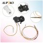 Aupoko Propane Tank Top Heater Replacement Parts, Safety Faston Type Thermocouple, Gas Patio Heater Safety Kit with Anti Tilt Switch, for Patio and Room Heater Garden Outdoor Heater Accessories