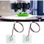 2-Pack 3D Printer Fan, 30 x 30mm / 1.2 x 1.2inch 3010 Brushless Cooling Fan, Transparent LED Light Cooling Fan for V6 Hotend (12V) 2-Pack 3D Printer Fan, 30 x 30mm / 1.2 x 1.2inch 3010 Brushless Cooling Fan, Transparent LED Light Cooling Fan for V6 Hotend (12V)