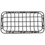 Spectrum Diversified Scroll Basket, Classic Kitchen Design for Breads, Roll, Muffin Pastries & Baked Good Storage, Traditional Style Snack & Food Holder for Serving, Black