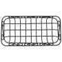 Spectrum Diversified Scroll Basket, Classic Kitchen Design for Breads, Roll, Muffin Pastries & Baked Good Storage, Traditional Style Snack & Food Holder for Serving, Black
