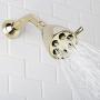 Speakman S-2252-PB Signature Brass Icon Anystream High Pressure Adjustable Shower Head, Polished Brass