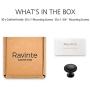 Ravinte 30 Pack 1-1/4 inch Kitchen Cabinet Knobs Drawer Knobs Dresser Knobs Matte Black Zinc Knobs Drawer Pulls Door Knobs Dresser Drawer Handles Knobs for Dresser Drawers