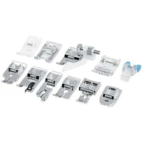 HelloCreate 11pcs/Set Sewing Machine Accessories, Household Sewing Machine Parts Quilting Zipper Walking Foot Presser Feet Kit HelloCreate 11pcs/Set Sewing Machine Accessories, Household Sewing Machine Parts Quilting Zipper Walking Foot Presser Feet Kit