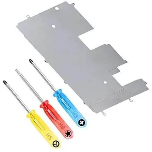 MMOBIEL LCD Metal Back Plate Compatible with iPhone SE 2020/8 Series 4.7 inch with Heat Shield Incl. 3X Screwdrivers MMOBIEL LCD Metal Back Plate Compatible with iPhone SE 2020/8 Series 4.7 inch with Heat Shield Incl. 3X Screwdrivers