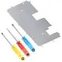 MMOBIEL LCD Metal Back Plate Compatible with iPhone SE 2020/8 Series 4.7 inch with Heat Shield Incl. 3X Screwdrivers MMOBIEL LCD Metal Back Plate Compatible with iPhone SE 2020/8 Series 4.7 inch with Heat Shield Incl. 3X Screwdrivers